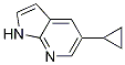 Structure of 5-cyclopropyl-1H-pyrrolo[2,3-b]pyridine