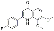 Structure of 2-(4-Fluorophenyl)-7,8-dimethoxyquinolin-4(1H)-one