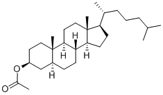 Structure of CHOLESTANOL ACETATE