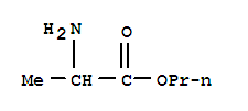 Structure of ALANINE,PROPYL ESTER