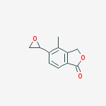 Structure of 4-METHYL-5-(OXIRAN-2-YL)ISOBENZOFURAN-1(3H)-ONE,97%