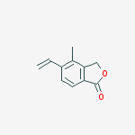 4-Methyl-5-Vinylisobenzofuran-1(3H)-One结构式