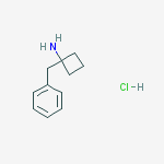 Structure of 1-BenzylcyclobutanaMine hydrochloride