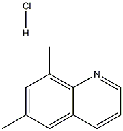 Structure of 6,8-Dimethylquinoline hydrochloride