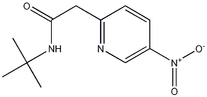 Structure of N-tert-Butyl-2-(5-nitropyridin-2-yl)acetamide