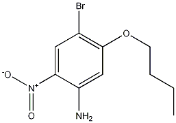 Structure of 4-Bromo-5-butoxy-2-nitroaniline