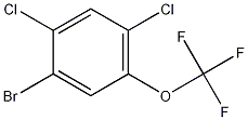 Structure of 1-Bromo-2,4-dichloro-5-(trifluoromethoxy)benzene