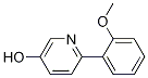 5-Hydroxy-2-(2-methoxyphenyl)pyridine结构式
