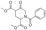 DiMethyl 1-benzoyl-5-oxopiperidin-2,4-dicarboxylate结构式