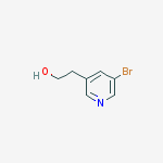 Structure of 2-(5-bromopyridin-3-yl)ethanol