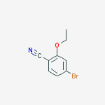 Structure of 2-ethyoxyl-4-broMobenzonitrile