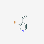 Structure of 3-bromo-4-vinylpyridine