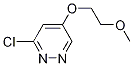 Structure of 5-(2-methoxyethoxy)-3-chloropyridazine