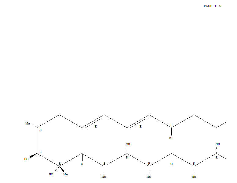 44-homooligomycin B结构式