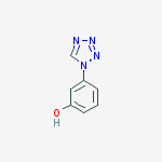 3-(tetrazol-1-yl)phenol结构式