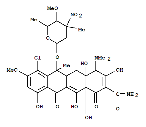 Structure of dactylocycline B