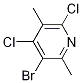 Structure of 3-Bromo-4,6-dichloro-2,5-dimethylpyridine