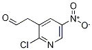 2-Chloro-5-nitro-3-pyridinylethanone结构式