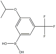 Structure of 3-Isopropoxy-5-trifluoromethylphenylboronic acid