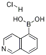 Structure of Isoquinoline-5-boronic acid, HCl