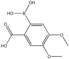 Structure of 2-Borono-4,5-dimethoxybenzoic acid