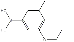 Structure of 3-Methyl-5-propoxyphenylboronic acid