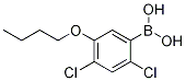 Structure of (5-Butoxy-2,4-dichlorophenyl)boronic acid