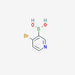 Structure of 4-BROMOPYRIDINE-3-BORONIC ACID