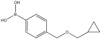 Structure of 4-[(cyclopropylmethoxy)methyl]phenylboronic acid