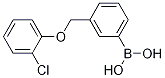 Structure of [3-[(2-chlorophenoxy)methyl]phenyl]boronic acid