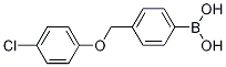 Structure of 4-(4-chlorophenoxyMethyl)phenylboronic acid