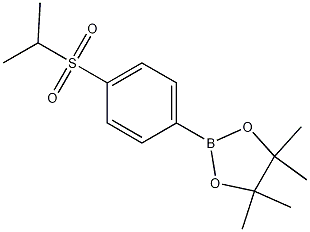 Structure of 2-(4-(Isopropylsulfonyl)phenyl)-4,4,5,5-tetramethyl-1,3,2-dioxaborolane