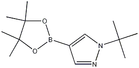 Structure of 1-t-Butylpyrazole-4-boronic acid, pinacol ester