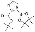 Structure of N-Boc-1H-pyrazole-5-boronic acid, pinacol ester