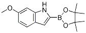 6-Methoxy-2-(4,4,5,5-tetraMethyl-1,3,2-dioxaborolan-2-yl)-1H-indole结构式