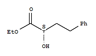 Structure of ETHYL (S)-2-HYDROXY-4-PHENYLBUTYRATE
