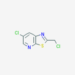 Structure of 6-Chloro-2-(chloromethyl)thiazolo[5,4-b]pyridine