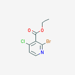 Structure of Ethyl 2-bromo-4-chloronicotinate