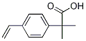 2-methyl-2-(4-vinylphenyl)propanoic acid结构式
