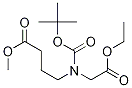 Structure of Methyl 4-[N-Boc-N-(2-ethoxy-2-oxoethyl)aMino]butanoate