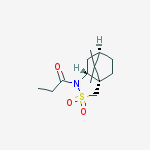 Structure of N-PROPIONYL-(2R)-BORNANE- 10,2-SULTAM