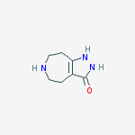 1,4,5,6,7,8-hexahydropyrazolo[3,4-d]azepin-3-ol(SALTDATA: 2HCl)结构式
