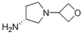 (3R)-1-(3-oxetanyl)-3-PyrrolidinaMine结构式