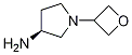 (3S)-1-(3-oxetanyl)-3-PyrrolidinaMine结构式