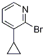 Structure of 2-broMo-3-cyclopropylpyridine