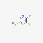 Structure of 5-chloro-6-fluoropyridin-3-amine