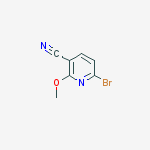Structure of 6-bromo-2-methoxypyridine-3-carbonitrile