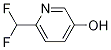 Structure of 6-(difluoroMethyl)pyridin-3-ol