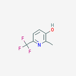 2-METHYL-6-(TRIFLUOROMETHYL)PYRIDIN-3-OL结构式