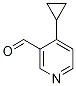 Structure of 4-cyclopropylnicotinaldehyde